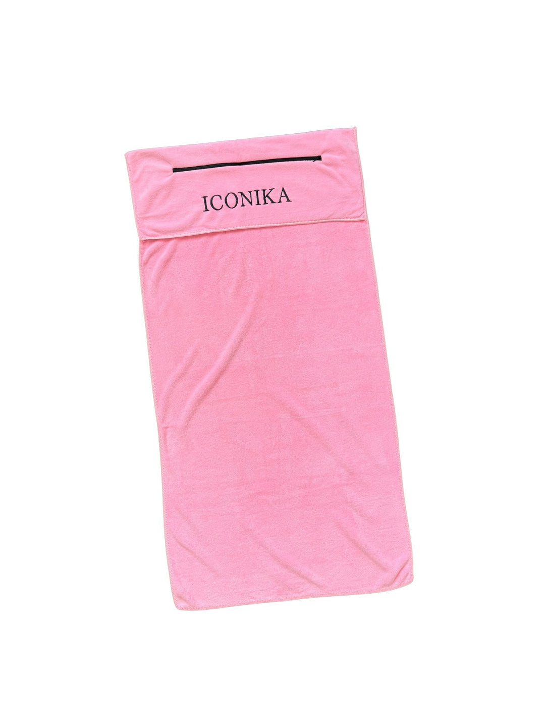 Hooded Gym Towel - Baby Pink